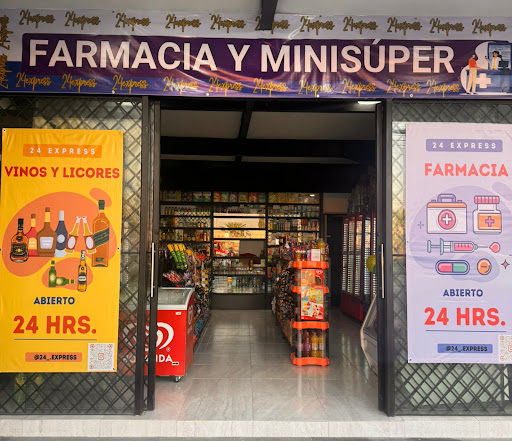 24express farmacia, licores y minisúper.